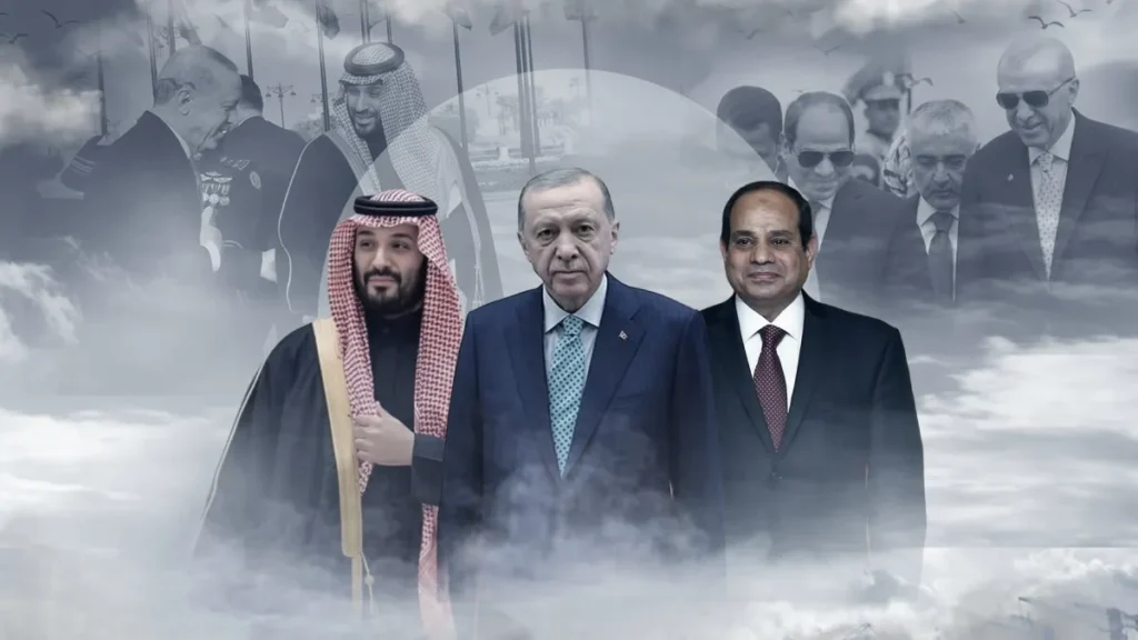 ترکیه از دروازه ریاض و قاهره خود را در جهان عرب بازتعریف میکند