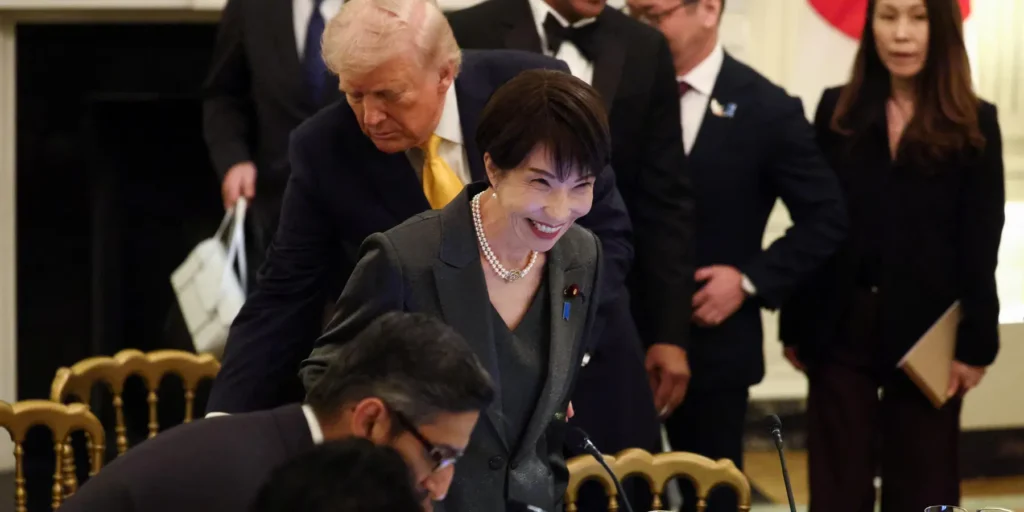 إذا كانت البقاء بعد اجتماع ترامب هو الهدف، فإن تاكايتشي تغادر واشنطن كفائزة