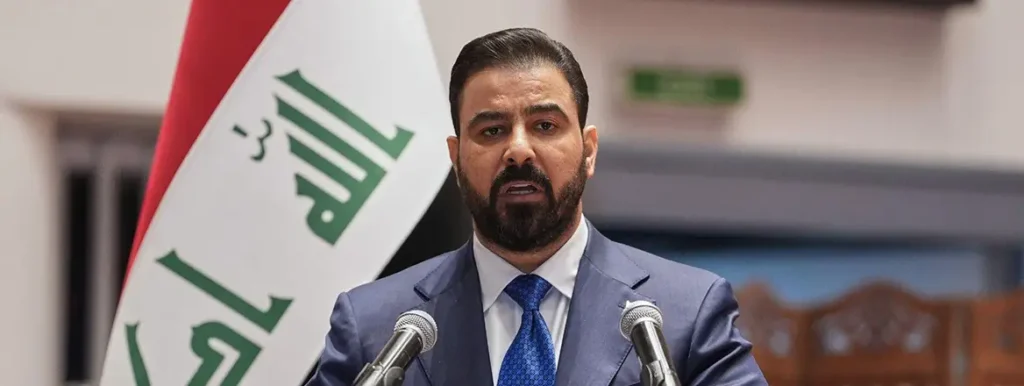 A portrait of Iraqi Prime Minister Ali al-Zaidi, capturing the leadership dynamic behind Turkey's Iraq Gambit amid the structural strains of the Strait of Hormuz crisis.